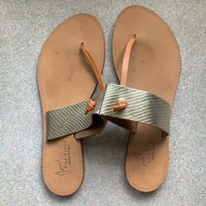 JOIE A La Plage Sandals - Gold